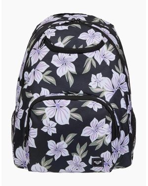 Roxy Shadow Swell Printed 24 L Backpack - Grey