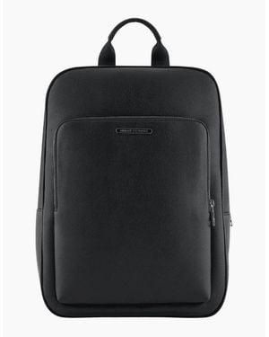 ARMANI EXCHANGE Minimal Eco-Leather Backpack - Black
