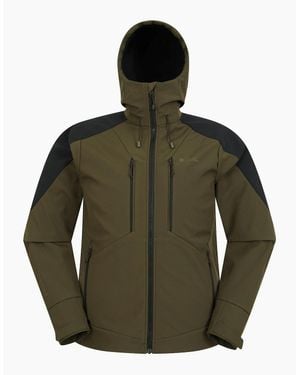 Mountain Warehouse Radius Recycled Soft Shell Jacket - Green