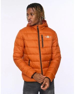Kings Will Dream Puffer Jacket - Orange