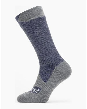 SealSkinz Raynham Waterproof All Weather Mid Socks - Blue