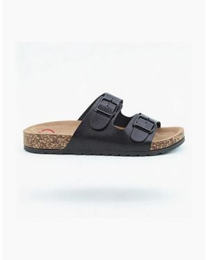 Heavenly Feet Harmony2 Mules Sandals - Blue