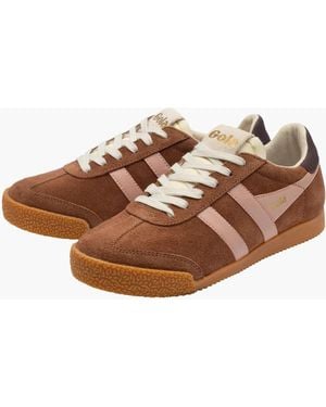 Gola Classics Elan Trainers Umber/Pearl/Cocoa - Black