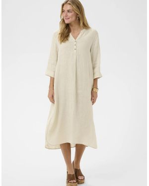 Cream Bellis Dress Maxi Sand - Natural