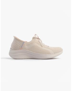 Skechers 149710/Nat Ultra Flex 3.0-Brilliant Path Slip-On Natural - White