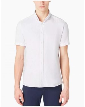 Remus Uomo Linen Shirt - White