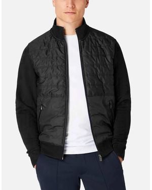 Remus Uomo Ls Hybrid Jacket Top - Black