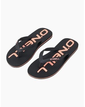 O'neill Sportswear Profile Logo Flip Flops - Blue