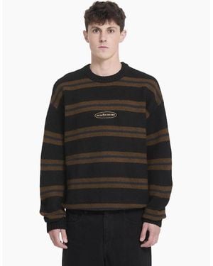 Volcom Striperstand Knitwear Jumper - Black