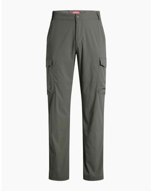 Craghoppers Rif Stretch Nosilife Cargo Trousers - Grey