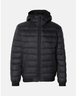BOSS Boss Odenis Hooded Puffer Jacket - Blue