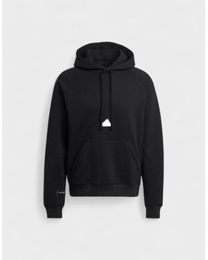 adidas Centre Logo Hoodie - Black