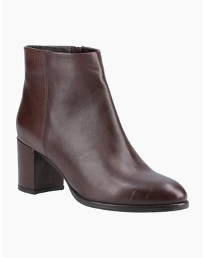 Hush Puppies Claridy Ankle Boots - Brown