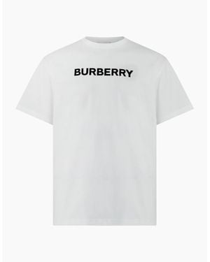 Burberry Harriston T Shirt - White