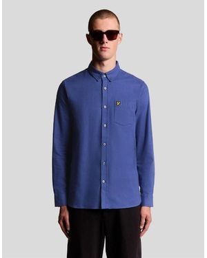 Lyle & Scott Flannel Shirt - Blue
