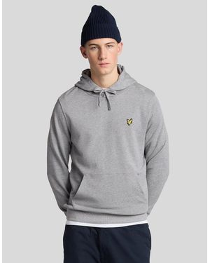 Lyle & Scott Loopback Cotton Hoodie - Grey