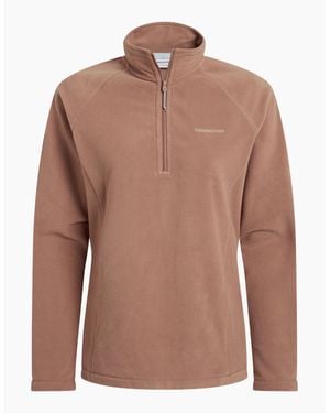 Craghoppers Ladies Miska Vi Half Zip Fleece - Brown