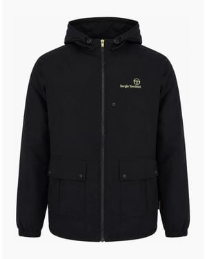 Sergio Tacchini Mancini Hooded Jacket - Black