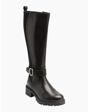 Lotus Tiber Knee High Boots - Black