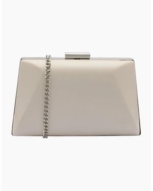 Lotus Bliss Clutch Bag - Grey