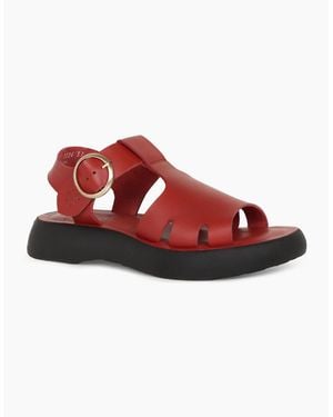Fly London Bady Sandals - Red