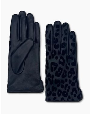 Nooki Design Felicity Leopard Flocked Glove - Multicolour