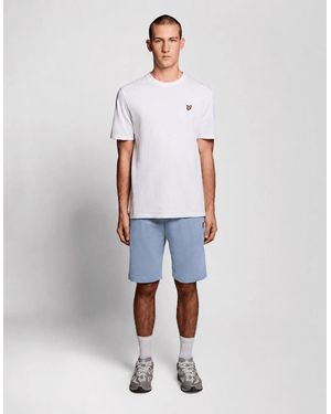 Lyle & Scott Cotton Sweat Shorts - Blue
