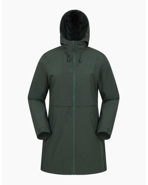 Mountain Warehouse Ladies Hilltop Ii Waterproof Jacket - Green