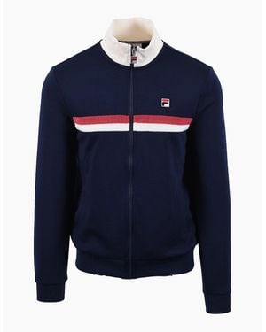 Fila Enrico Track Jacket /Gardenia/Garnet - Blue