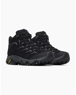 Merrell Moab 3 Mid Gtx Suede Hiking Boots - Black