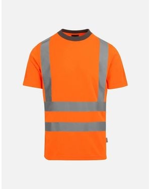 Regatta Professional Hi-Vis Safety T-Shirt - Orange