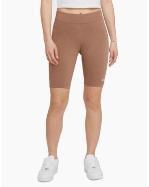 Nike Essential Bike Shorts Leggings - Natural