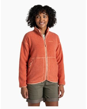 Craghoppers Ladies National Trust Avens Full Zip Fleece Jacket - Red