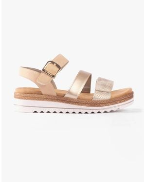 Remonte D0Q55-91 Sandals Metallic - White