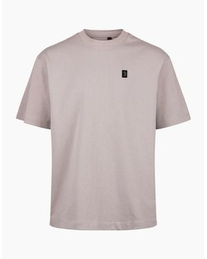 Luke 1977 Clarke Crew Neck T Shirt Cement - Multicolour