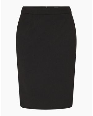 BOSS Vilea Jersey Skirt - Black