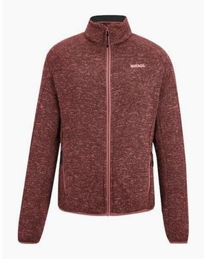 Regatta Ladies Newhill Full Zip Fleece Jacket - Red