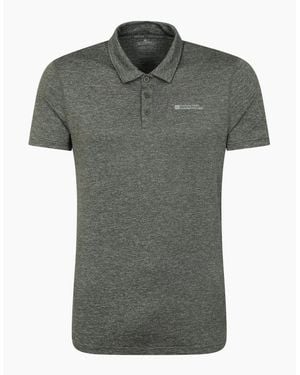 Mountain Warehouse Agra Stripe Polo Shirt - Green