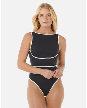 Rip Curl Rip Curl Mirage Fusion High Neck 1 Piece Swimsuit - Blue
