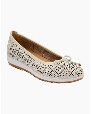 Lotus Helen Court Shoes - White