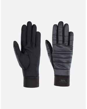 Trespass Adult Rumer Leather Glove - Black