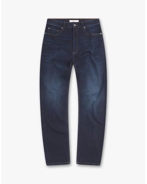 Vingt Quatre Denim Vingt Quatre Taper Fit Rinse Jeans - Blue