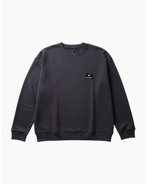 Snow Peak Snow Peak Nsd Square Logo Pullover - Blue