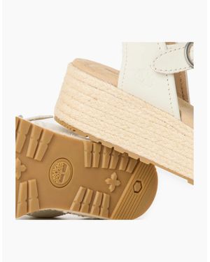 Timberland Santorini Sun Backstrap Open Toe Sandals - Natural