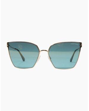 Tom Ford Helena Ft0653 28V Sunglasses - Blue