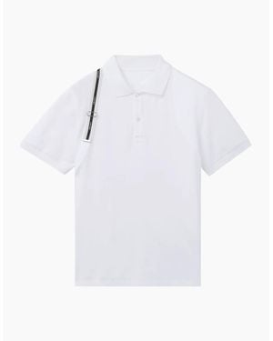 McQueen Harness Polo Shirt - White