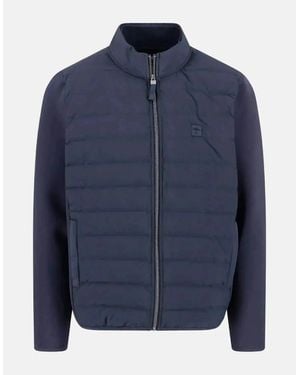 Fynch-Hatton Hybrid Puffer Jacket Dark - Blue