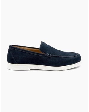 Loake Tuscany Loafer Suede - Blue