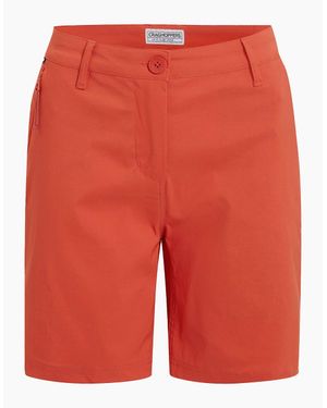 Craghoppers Ladies Kiwi Pro Iii Casual Shorts - Red