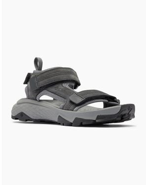 Columbia Peakfreak Rush Leather Shark Sandals - Black